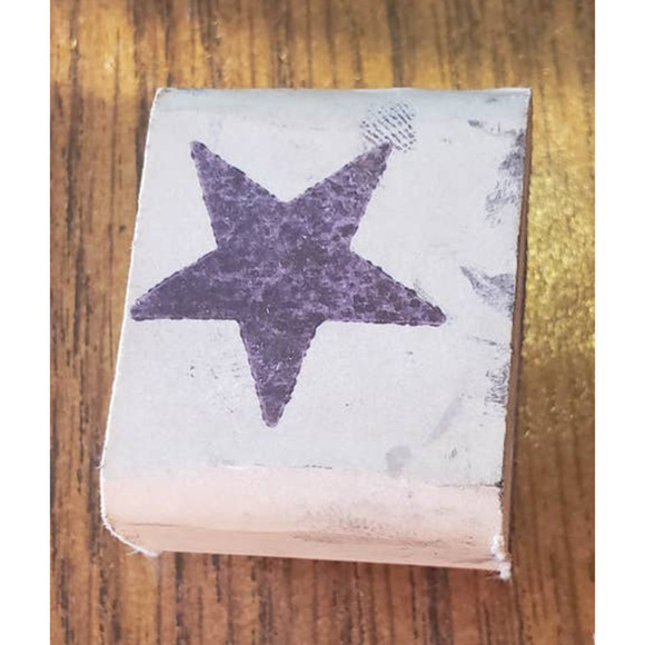 Lot of 10 Small Animals and Figures Wood Mounted Rubber Stamps Santa Turkey Dino - Picture 12 of 16